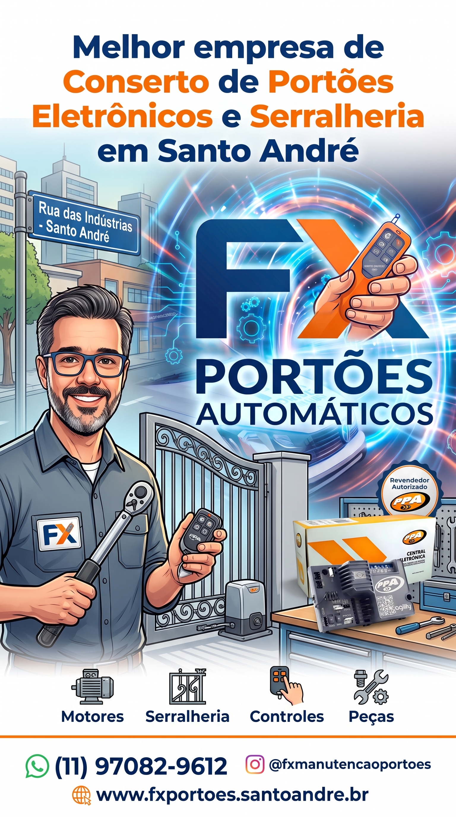 A Melhor Solução em Conserto de Portões Eletrônicos em Santo André