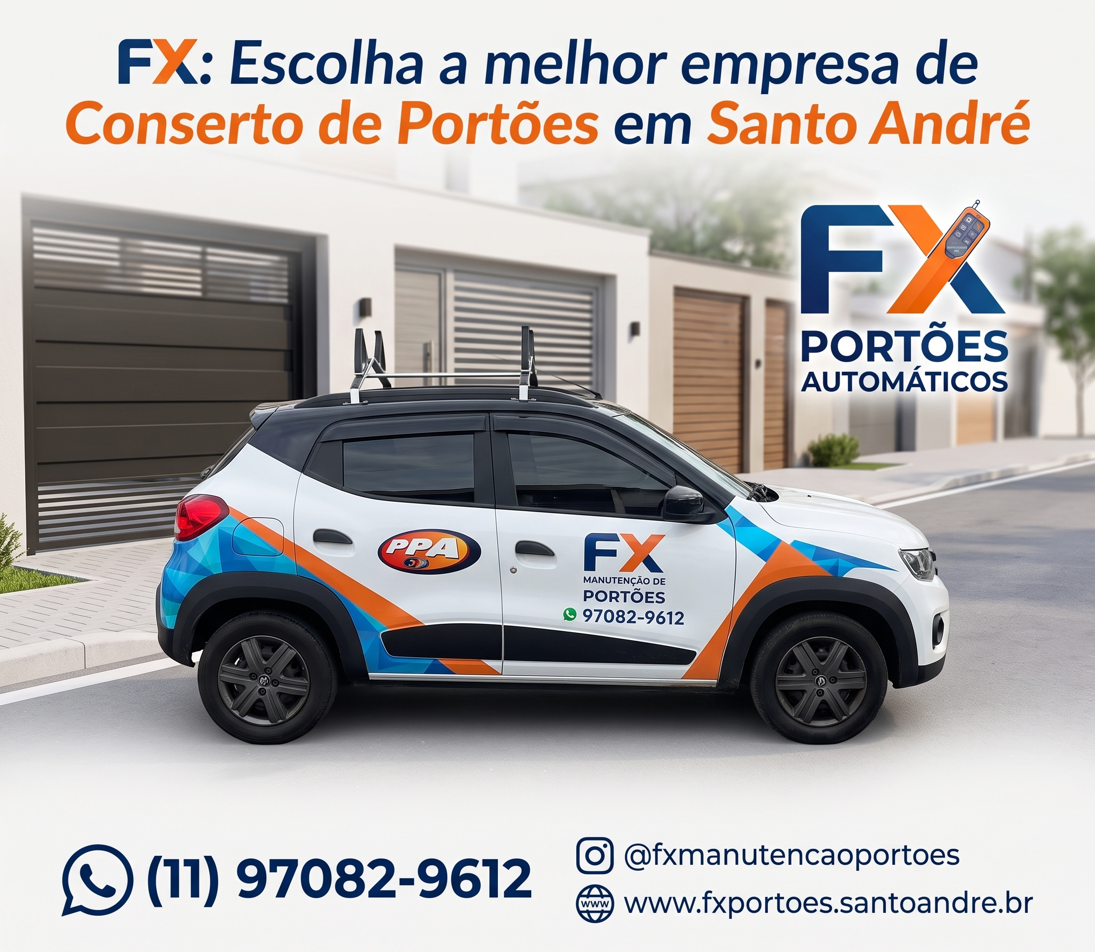 Conserto de Portões em Santo André: Por que a FX é a sua melhor escolha?