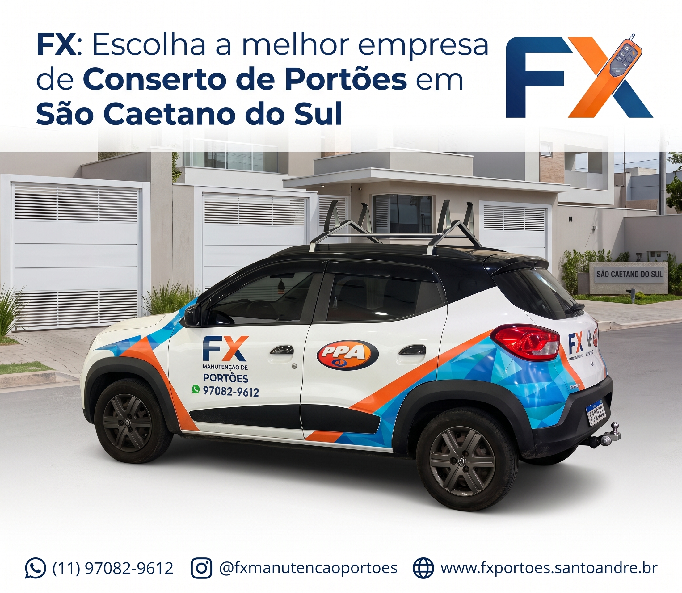 Conserto de Portões em São Caetano do Sul: Por que a FX é a sua melhor escolha?