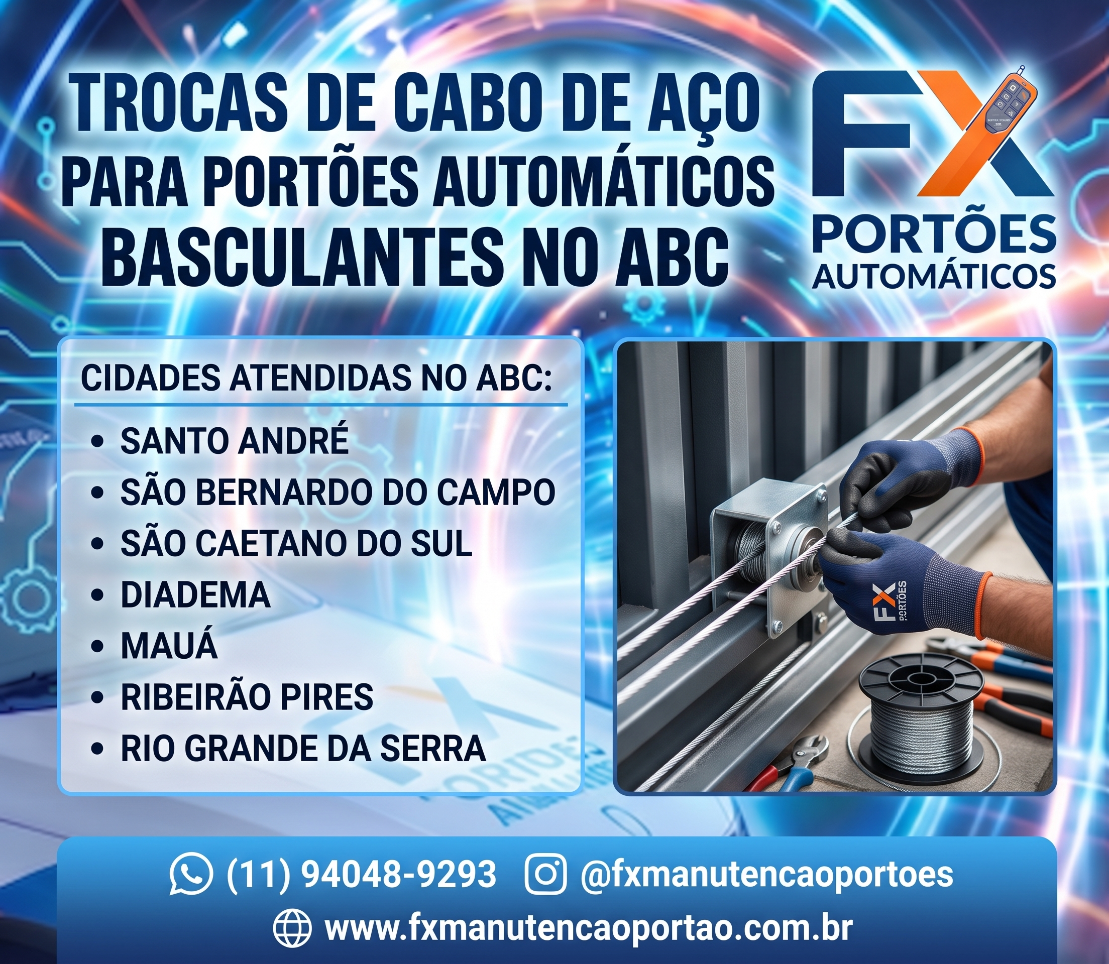 A Importância da Troca de Cabo de Aço em Portões Basculantes no ABC