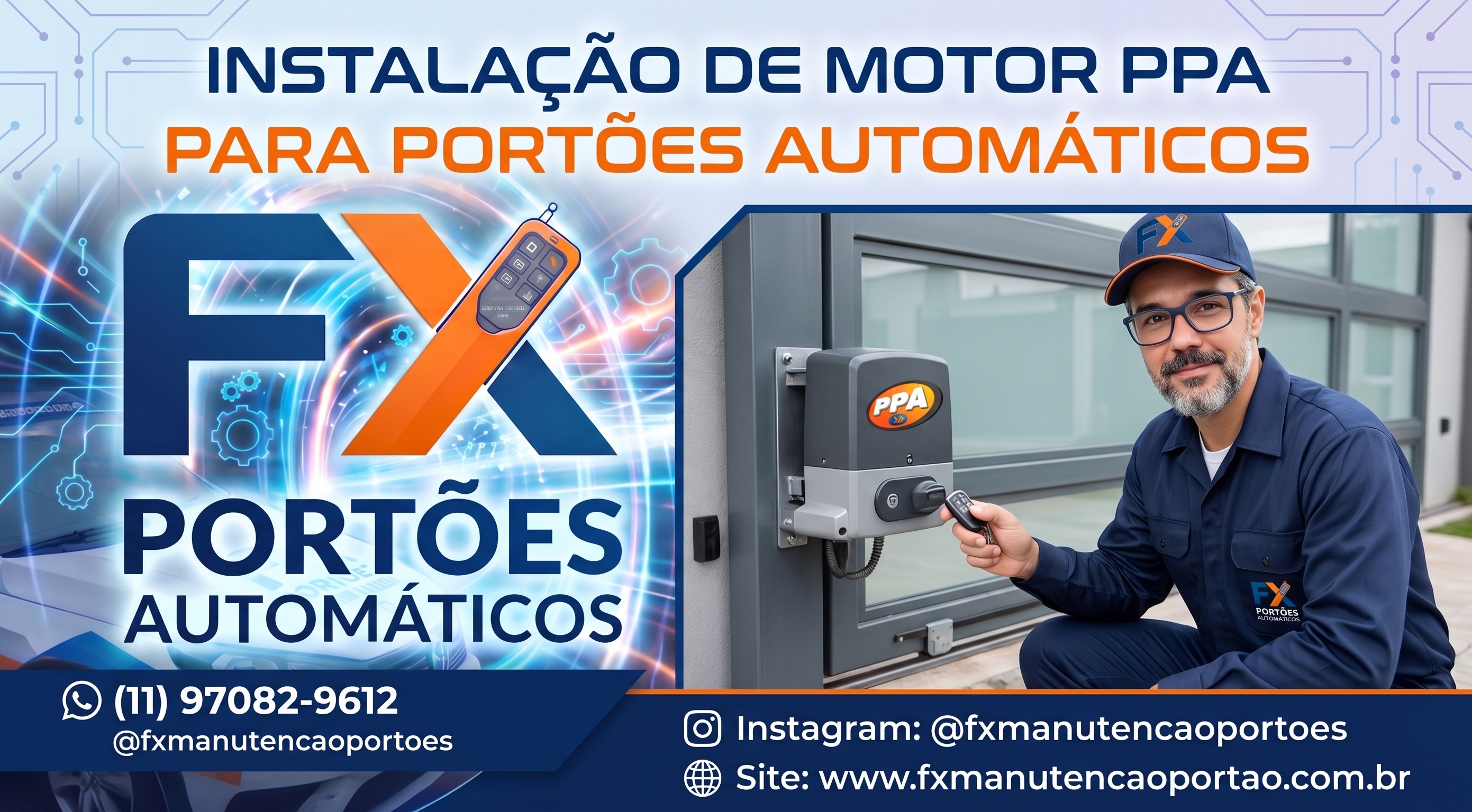 Instalação de Motor PPA: Tecnologia e Segurança para o seu Portão Automático