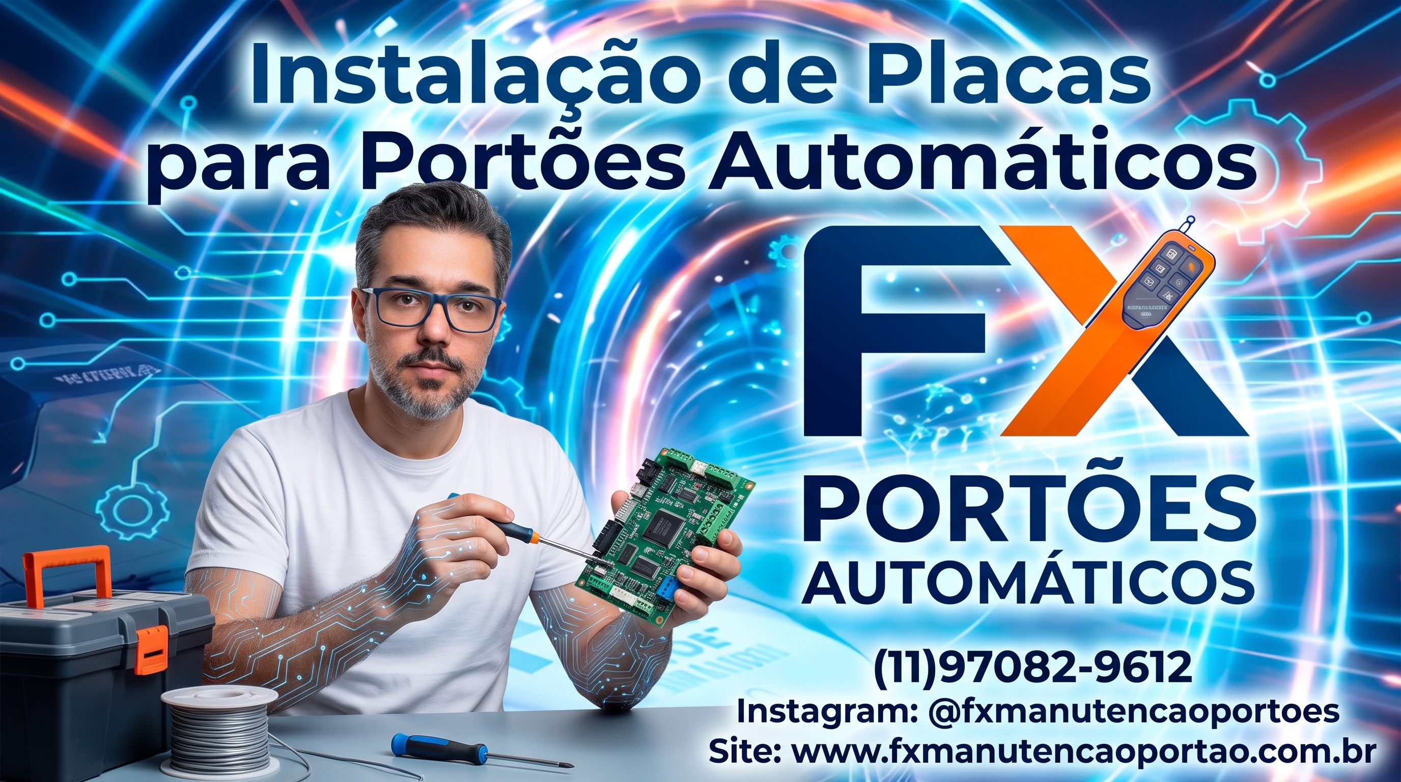 Instalação de Placas para Portões Automáticos: O "Cérebro" do seu Equipamento nas Mãos Certas
