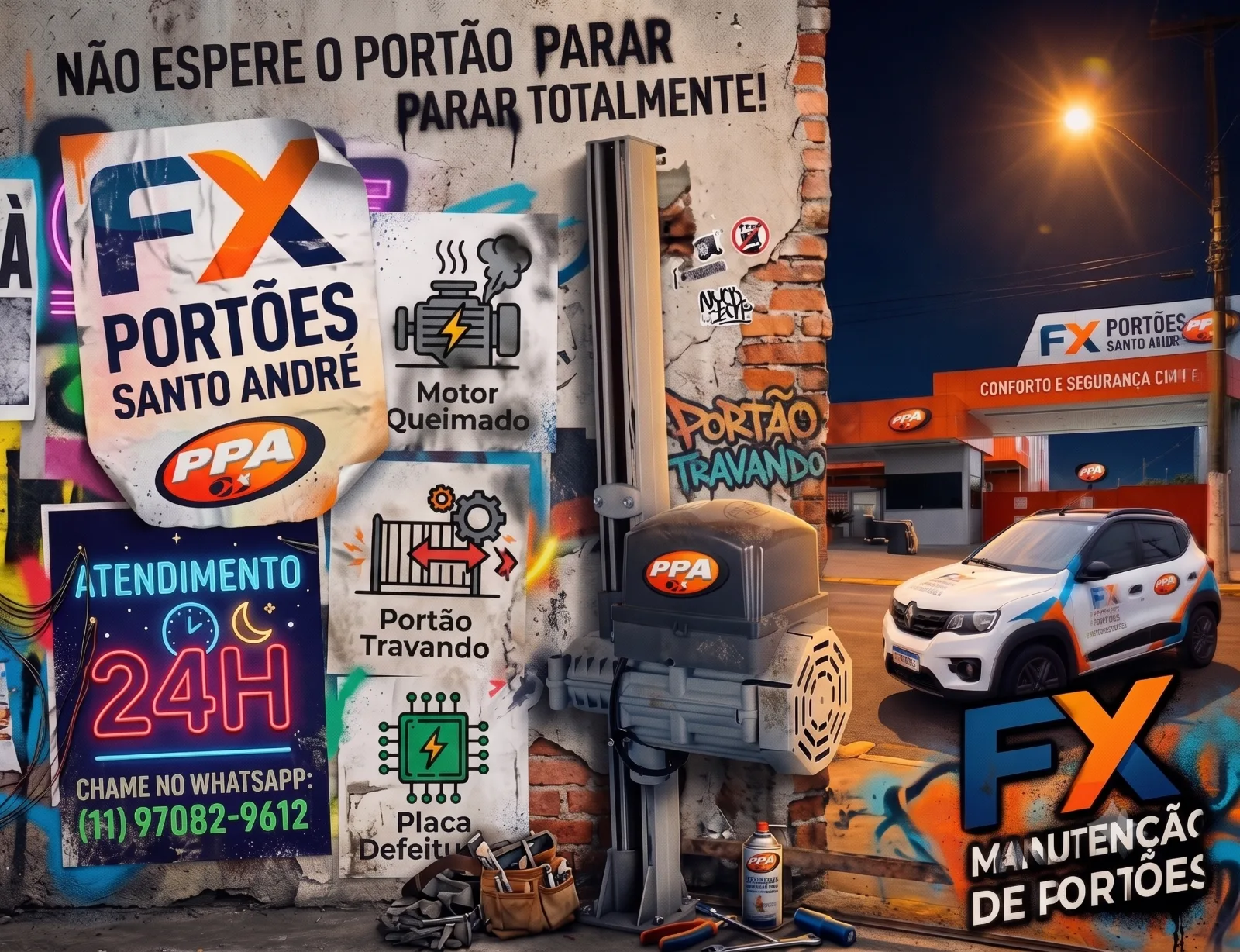 Não Espere o Portão Parar Totalmente: O Guia Definitivo Sobre Manutenção Preventiva