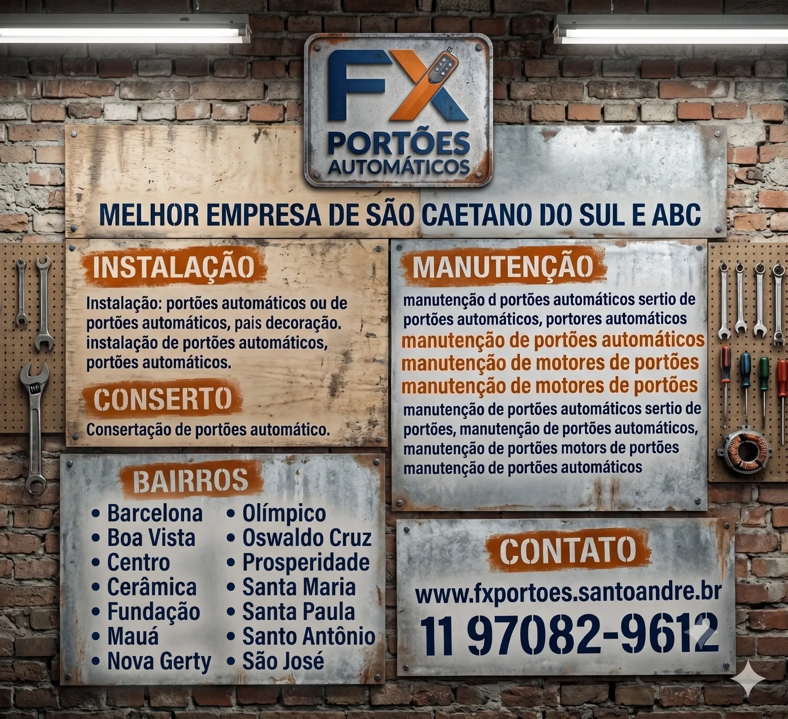 FX Portões: A Melhor Empresa de Instalação e Manutenção de Portões Automáticos em São Caetano do Sul e ABC