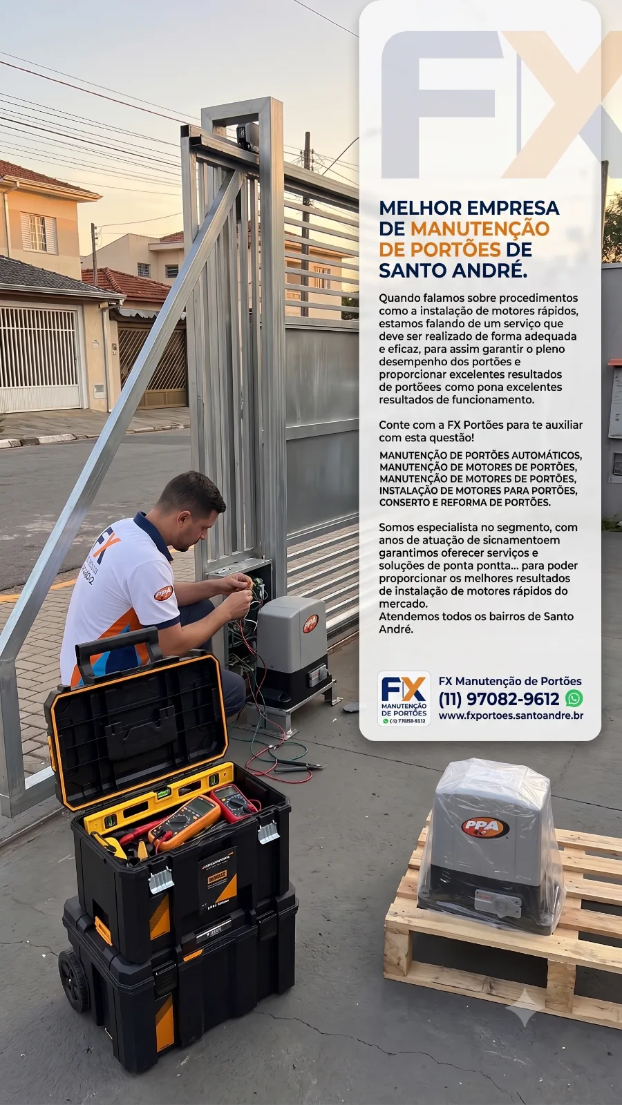 A Melhor Empresa de Manutenção de Portões em Santo André: Segurança, Tecnologia e Rapidez