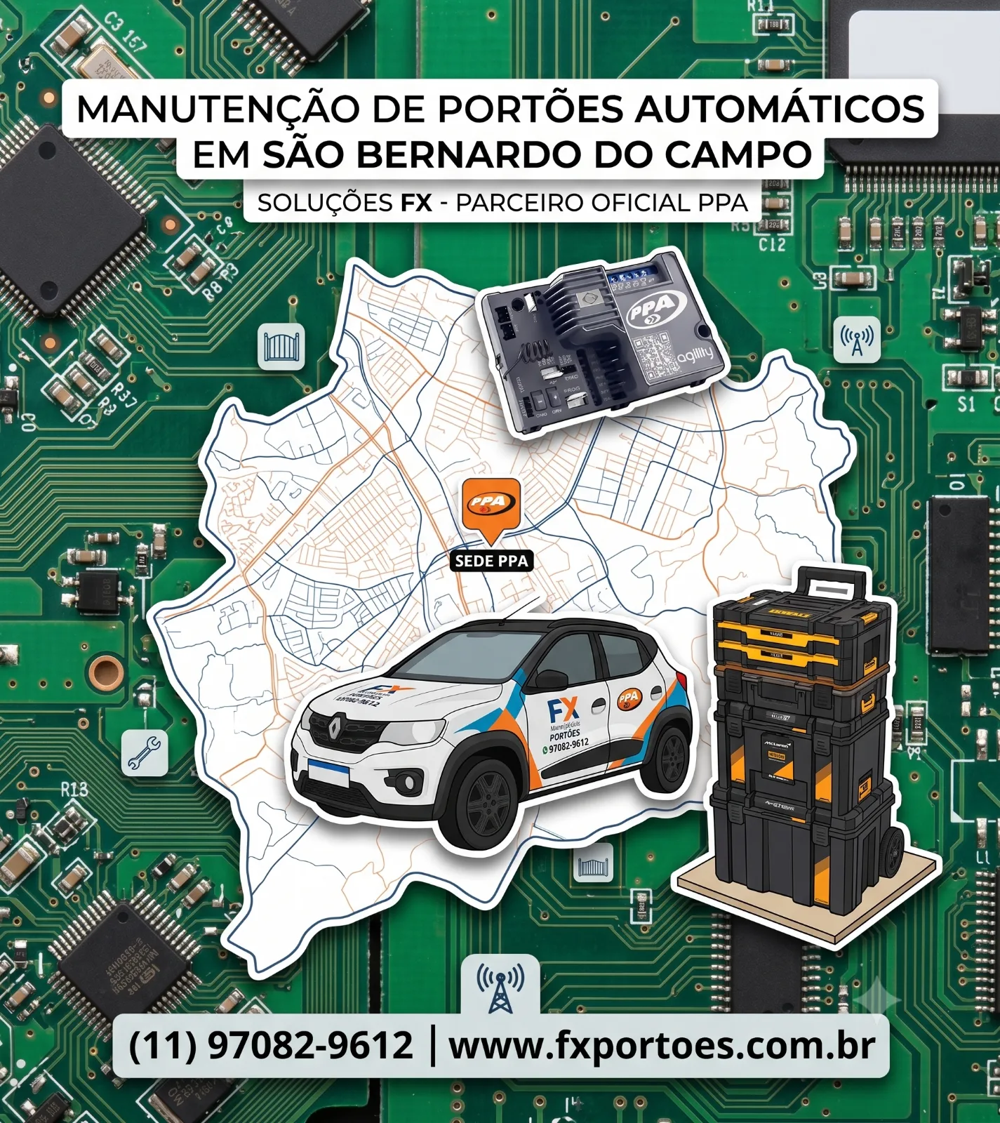Especialistas em Manutenção de Portões Automáticos em São Bernardo do Campo