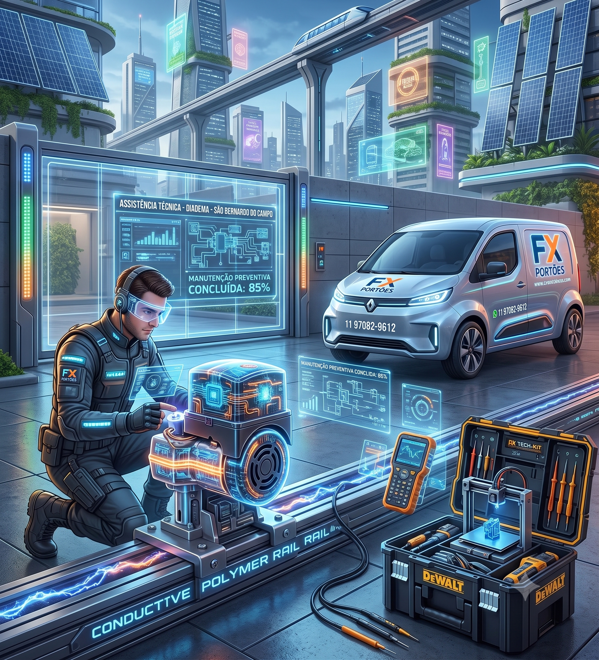 O Futuro da Segurança Residencial: A Revolução na Manutenção com a FX Portões