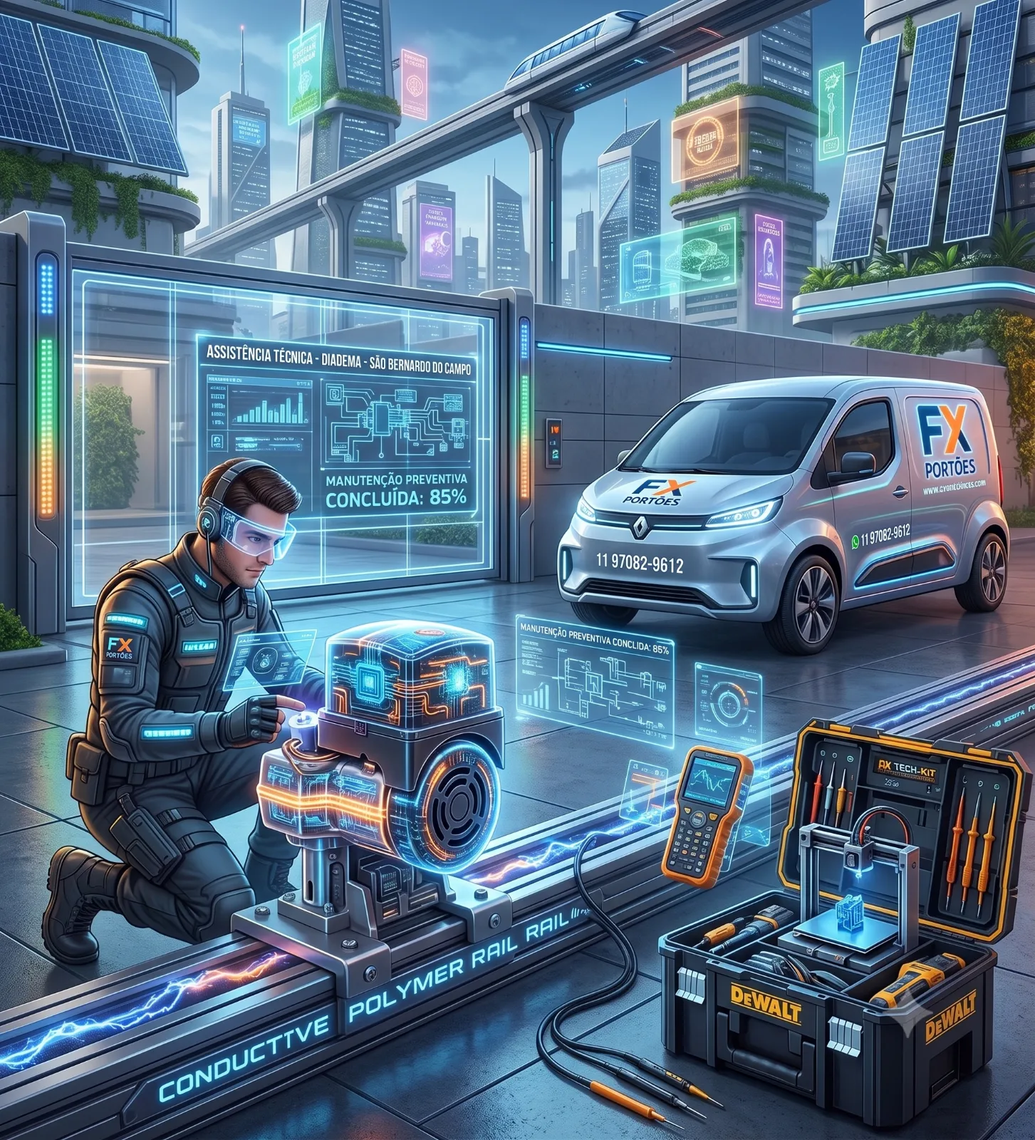 O Futuro da Segurança Residencial: A Revolução na Manutenção com a FX Portões