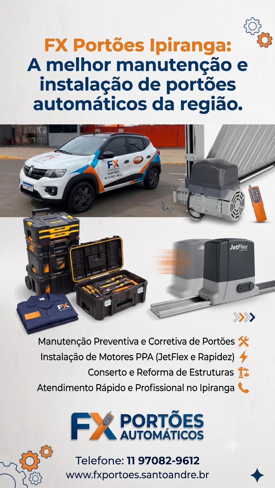 FX Portões Ipiranga: A Melhor Manutenção e Instalação de Portões Automáticos da Região