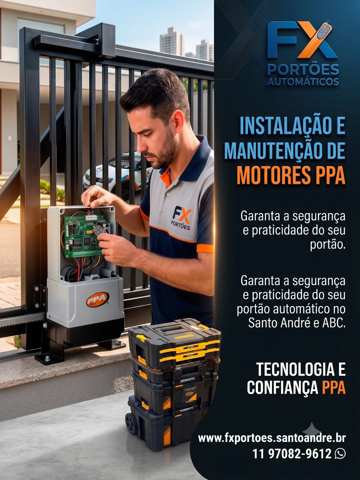 Instalação e Manutenção de Motores PPA: A Escolha Certa para a Segurança e Praticidade do Seu Lar ou Empresa