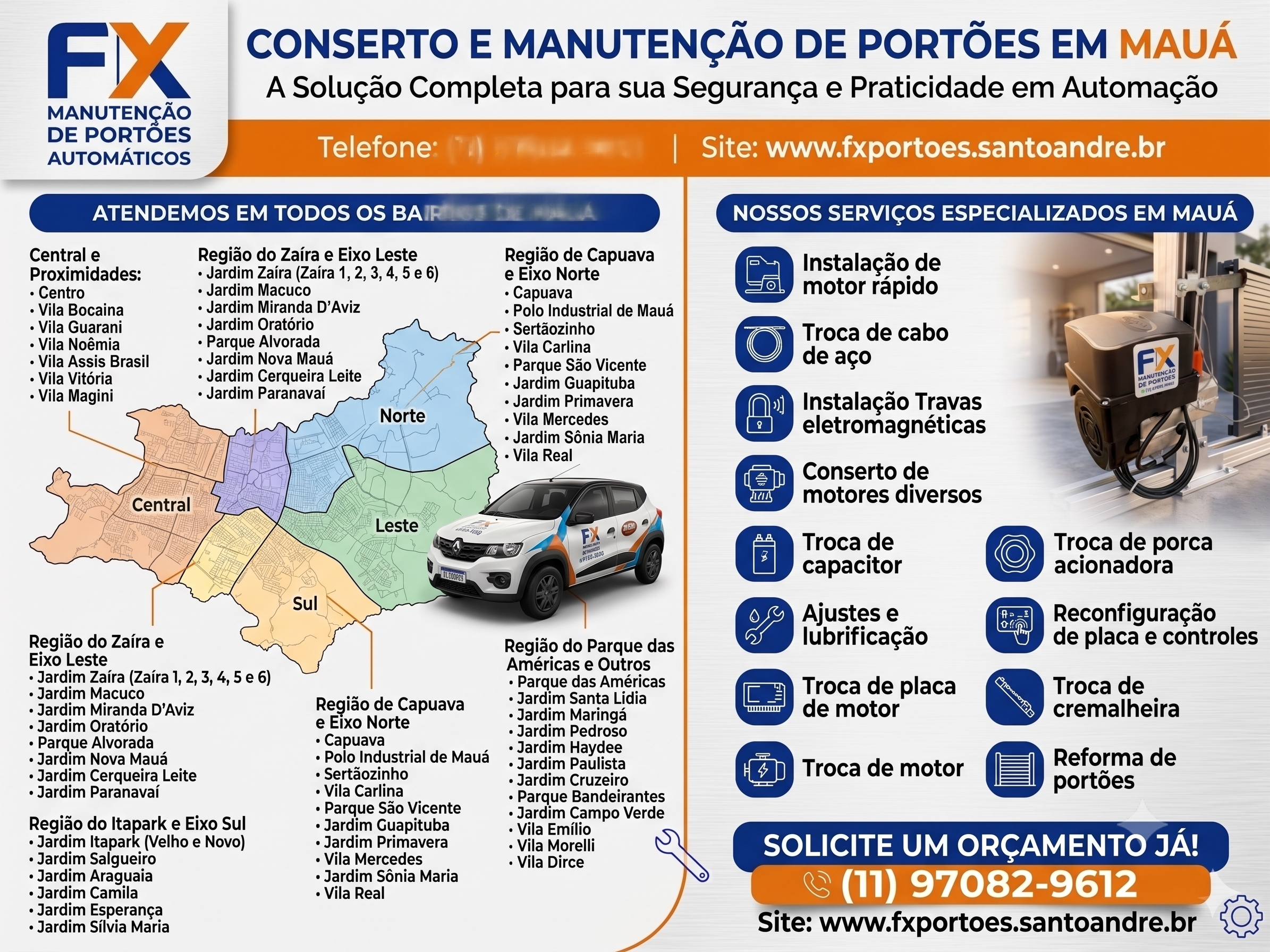 Conserto e Manutenção de Portões em Mauá: A Solução Completa da FX para sua Segurança e Praticidade