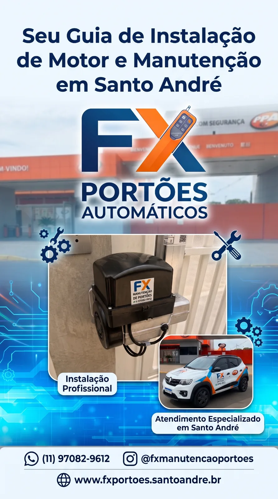 Seu Guia Definitivo de Instalação de Motor e Manutenção de Portões em Santo André