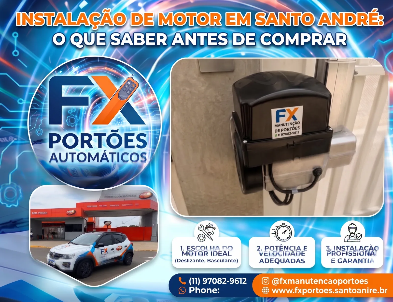 Instalação de Motor em Santo André: O Que Você Precisa Saber Antes de Comprar