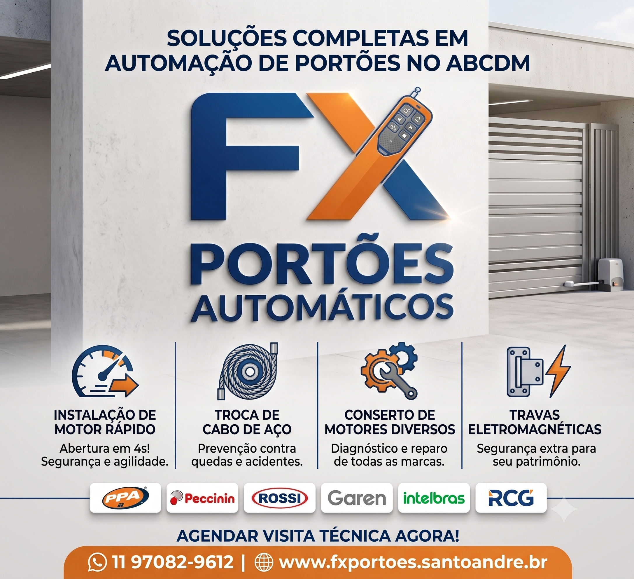 FX Portões: A Especialista Completa em Instalação e Manutenção de Portões Basculantes