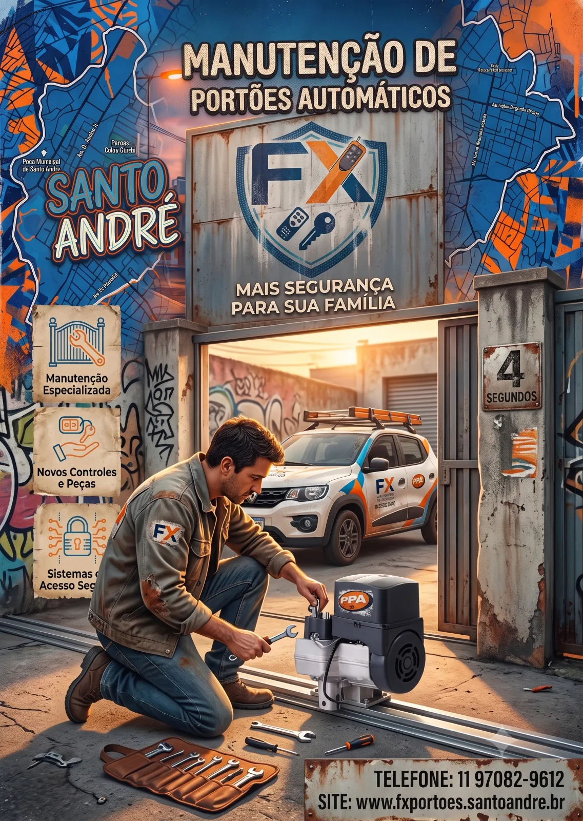 Manutenção de Portões Automáticos em Santo André: Segurança e Confiabilidade para sua Família
