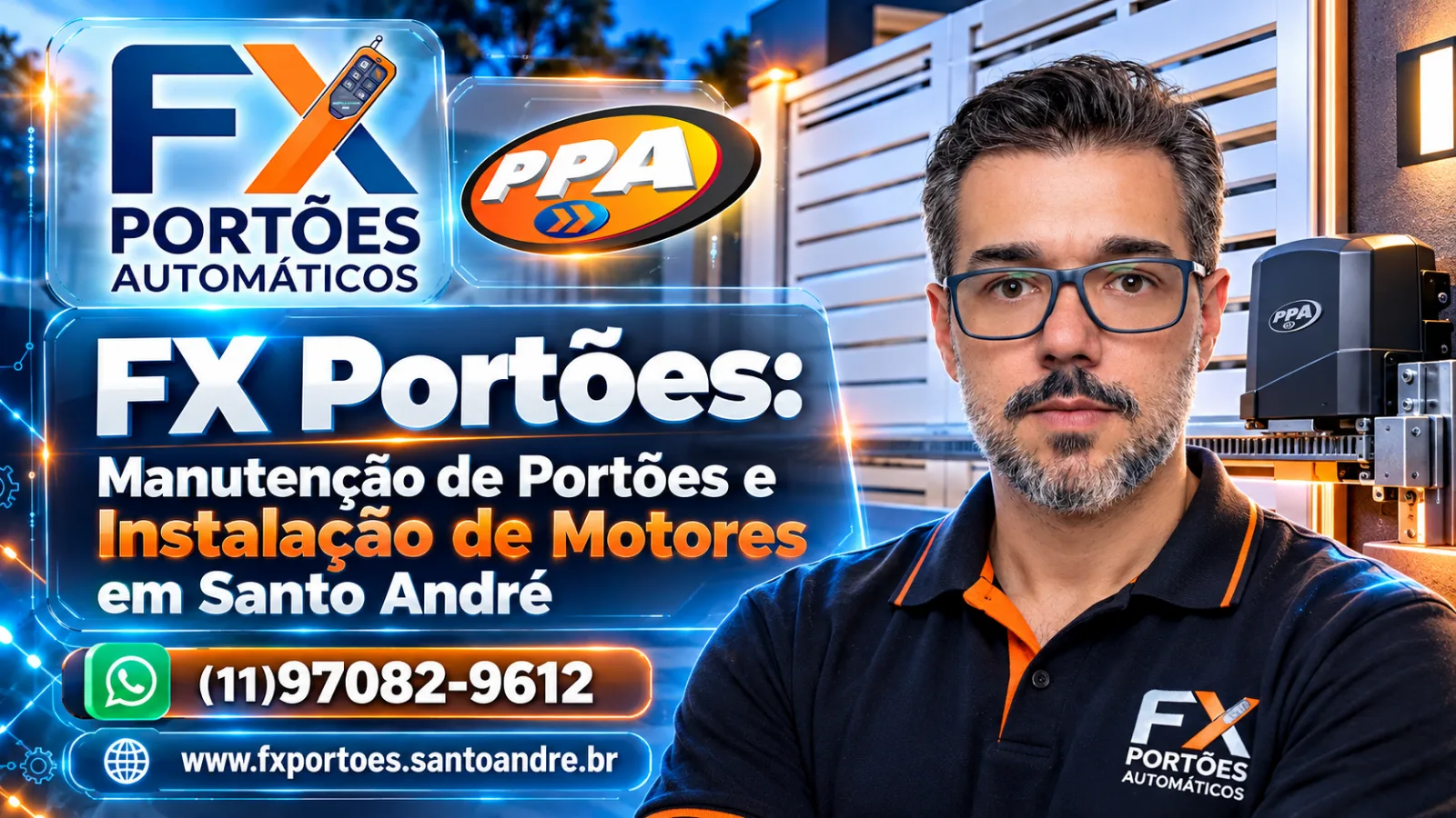 FX Portões: Manutenção de Portões e Instalação de Motores em Santo André